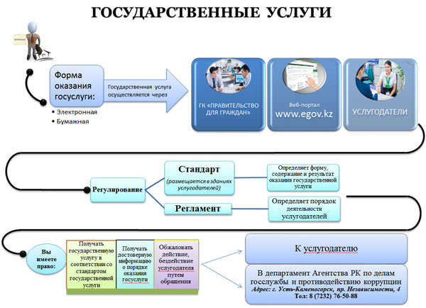 Инфографика государственной услуги